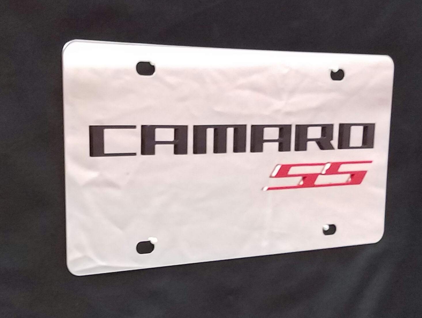 Chevrolet Camaro SS License Plate Dale Earnhardt Chevrolet Store