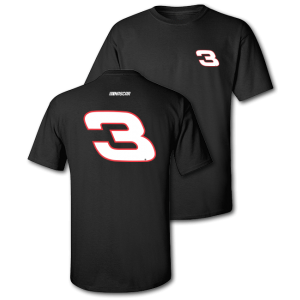 Black #3 T-Shirt | Dale Earnhardt Chevrolet Store