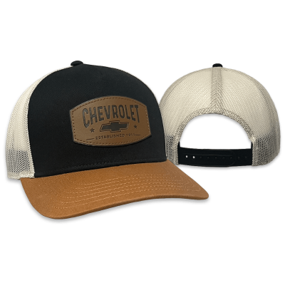 Chevrolet Est 1911 Leather Patch Cap.